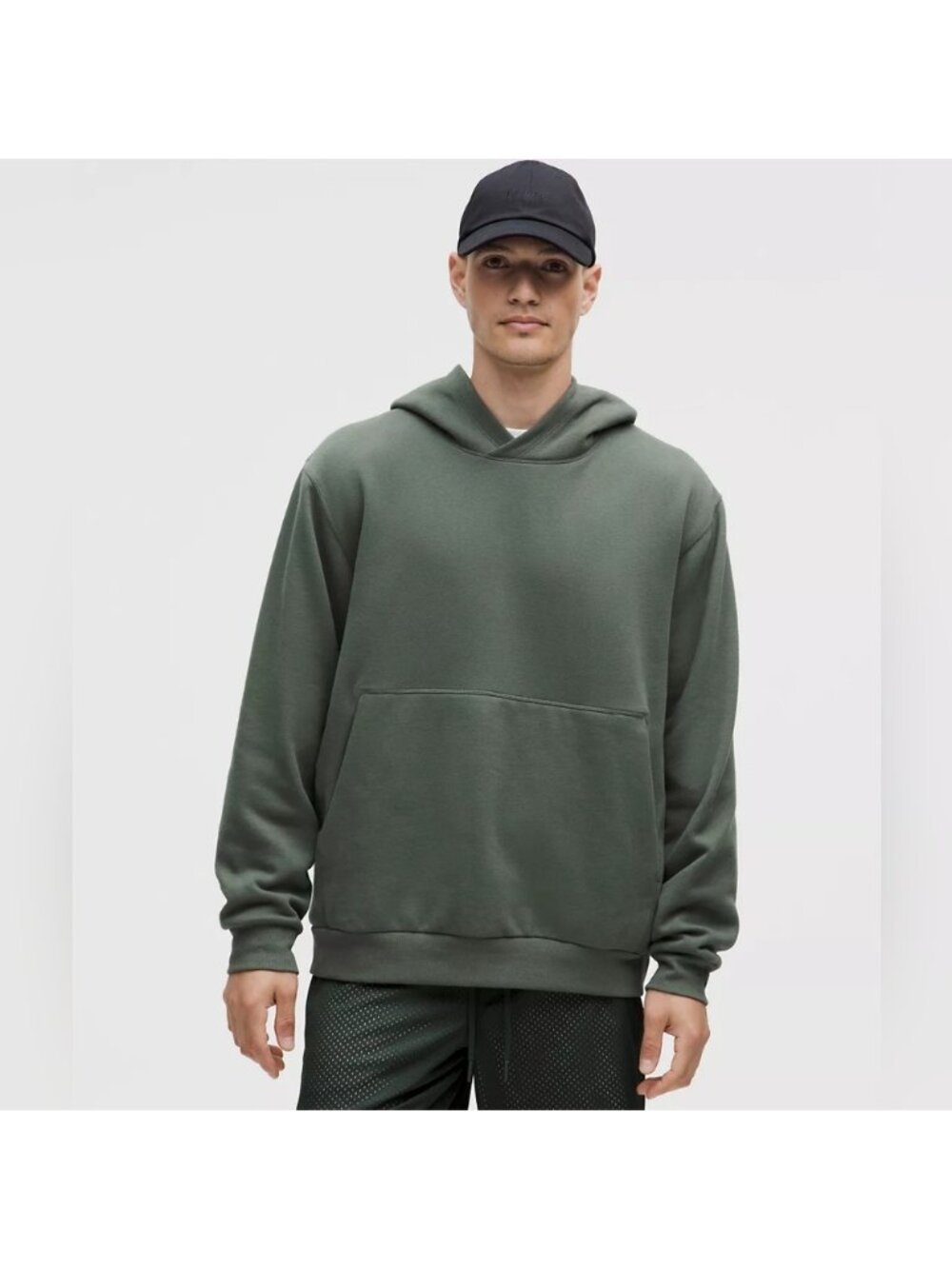 Steady State Pullover Hoodie Grey Sage Color